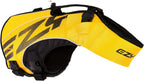 EzyDog DFD X2 Dog Life Jacket, Grab Handle, Reflective Trim - Large, Yellow